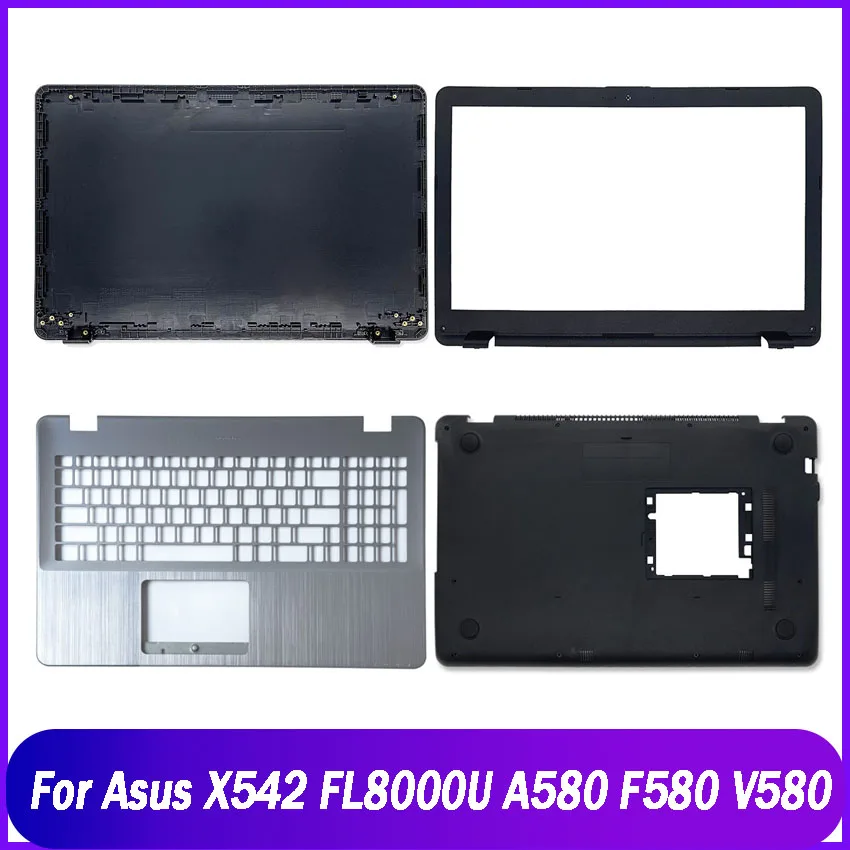 

Новая задняя крышка для Asus X542, R542, X542U, X542B, x542нал, X542BA, R542UA, R542U, задняя верхняя крышка, передняя Безель, Упор для рук, верхняя часть