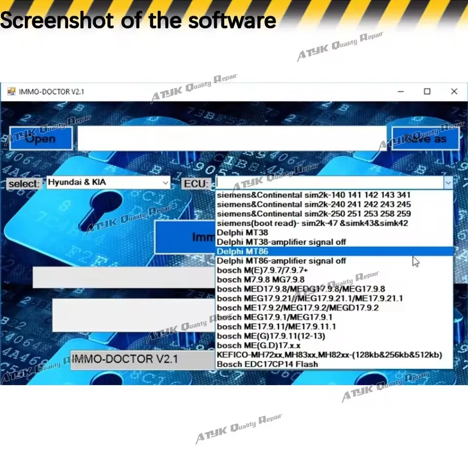 2023 IMMO DOCTOR V2.1 مع مفاتيح غير محدودة متعددة العلامات التجارية Immo Off Software ECU ضبط رقاقة لـ sim2k MT38 ME 17.9.2 MED17.9.8 إضافة