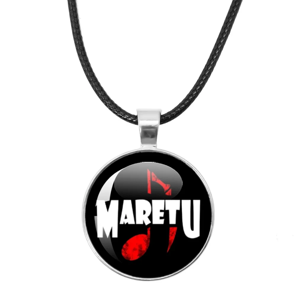 جديد أنا أحب Maretu القلب نمط الإبداعية قلادة جلدية سوداء حبل سلسلة بدلاية قلادة سحر المجوهرات هدية الأصدقاء #4