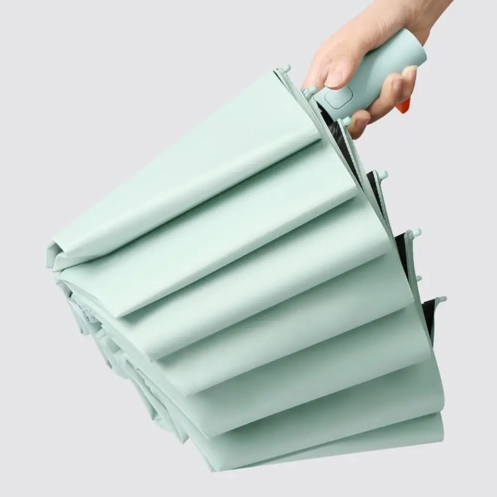 

Fashion 72 Bone Automatic Folding Umbrella Reinforced Large Size Windproof Umbrella Portable Stormproof Umbrella UV Protection