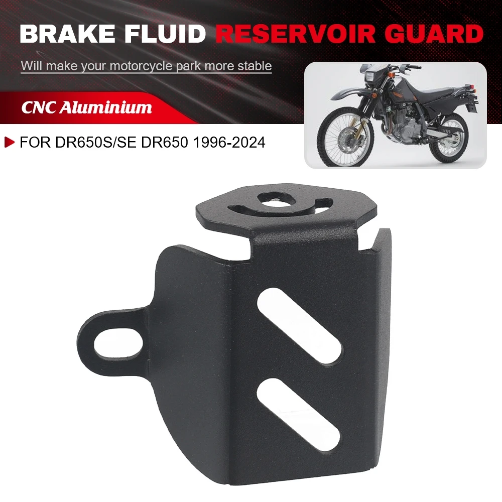 

For SUZUKI DR650S/SE DR650 1996-2023 2024 DR650S 2015-2023 2024 Motorcycle Accessories Aluminium Rear Brake Fluid Tank Guard