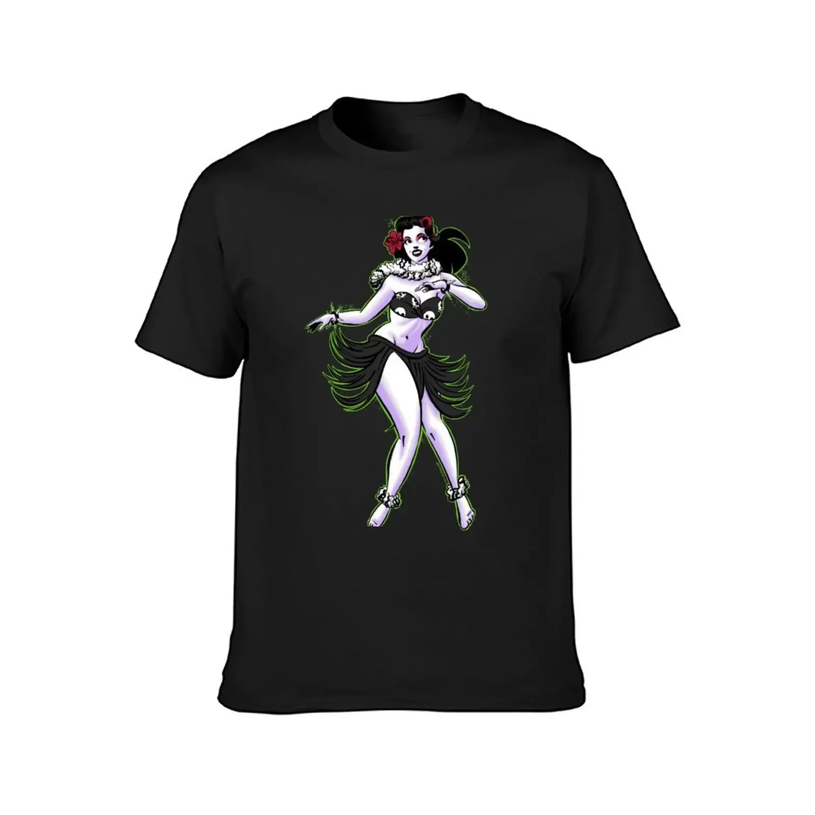 Hula Ghoul T-Shirt cotton graphic tees graphic tee shirt baggy shirts t shirt for men