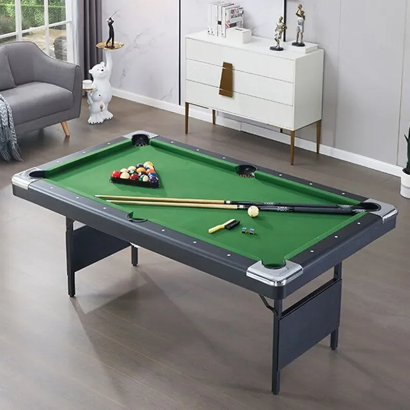 Folding Home Billiard Table Standard Billiard Table Indoor Children's Ball Case Small American Black Eight Adult Table