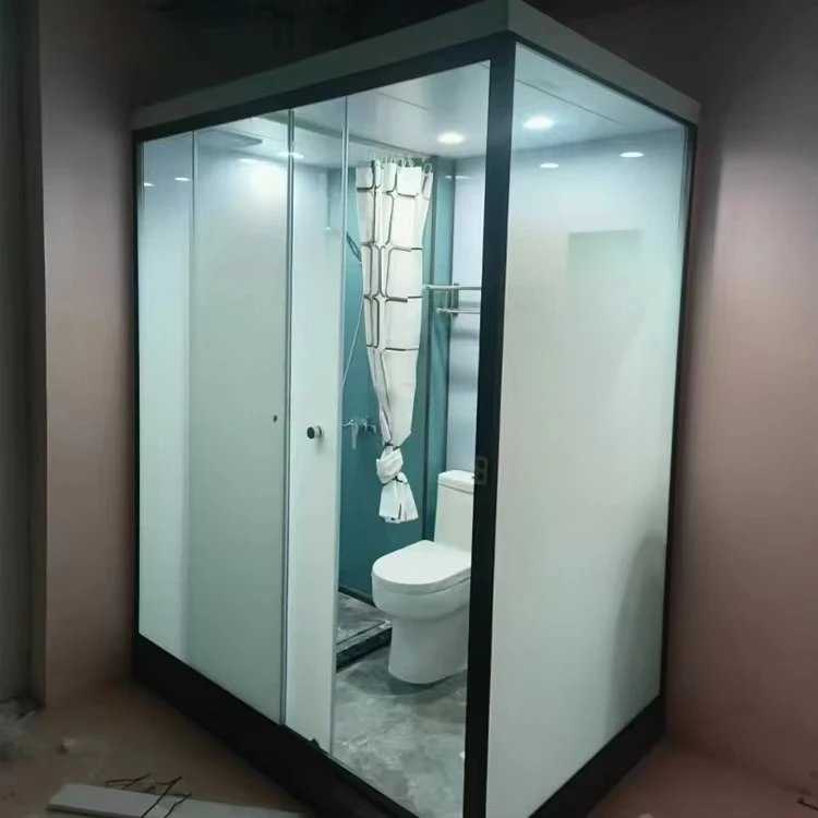 2025 New Design Cheap Price Shower Room All in One Bathroom with Toilet in Dome Tent