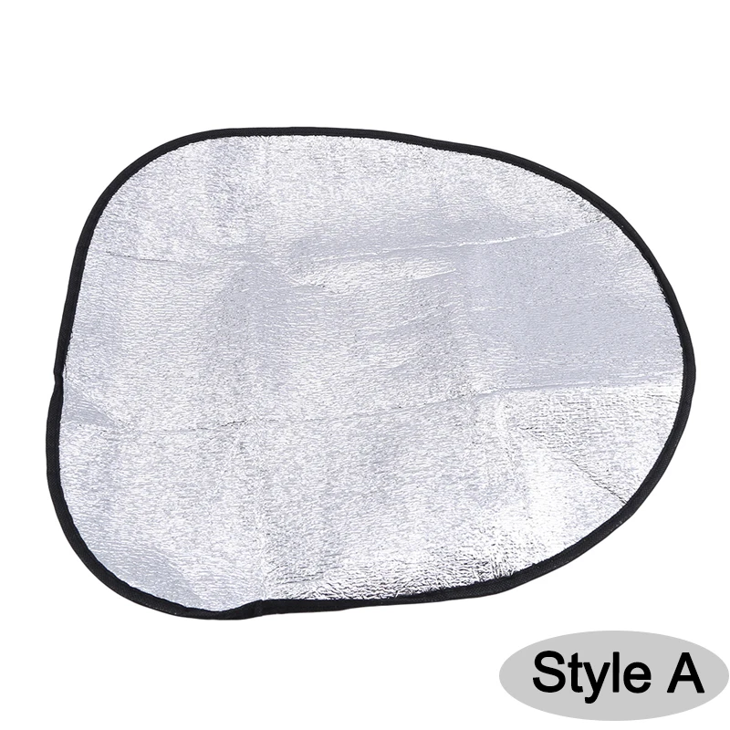 

1 шт., теплоизоляция рулевого колеса автомобиля и защита от ожогов, серебристая крышка, эффективный солнцезащитный козырек, антибликовый солнцезащитный козырек, летние автомобильные принадлежности