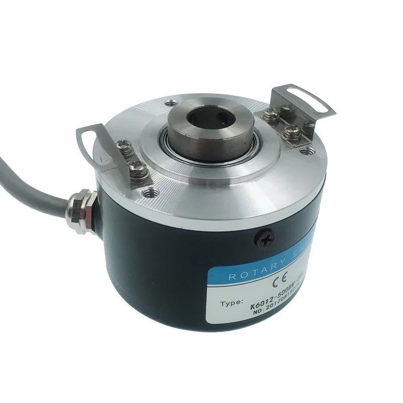 12mm Hollow Shaft Photoelectric Rotary Encoder K6012 600 Pulse 600 Wire ABZ Three-phase 5-24v