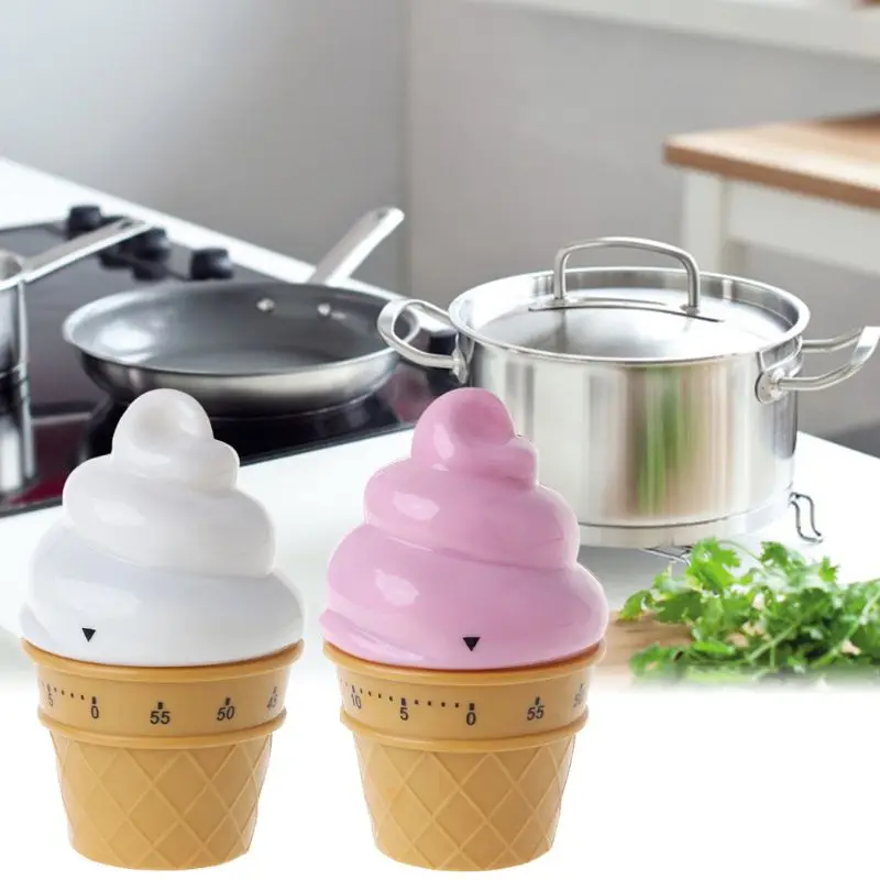 Kitchen Ice Cream Timer Loud Alarm Present Home Festival Party Girls Boys Gift Dropship