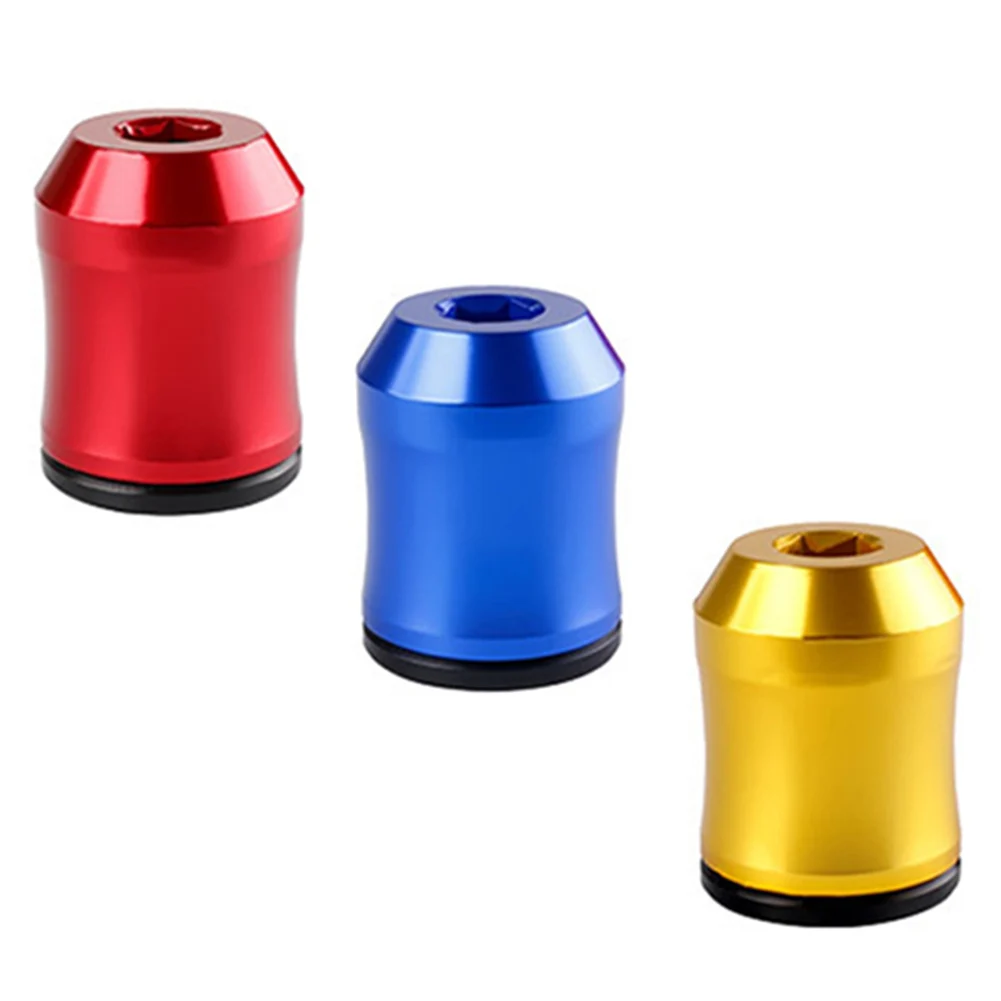 3Pcs Aluminum Screwdriver Magnetizer Ring Tool for 6.35mm Shank Screwdrivers Designed to Strengthen Magnetic Force on Bits