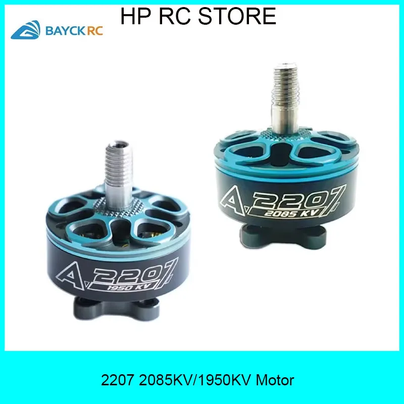 

BAYCKRC A Series 2207 FPV Motor - 2085KV/1950KV, 5 - inch, 3 - 6S for RC Freestyle & Racing Quadcopter
