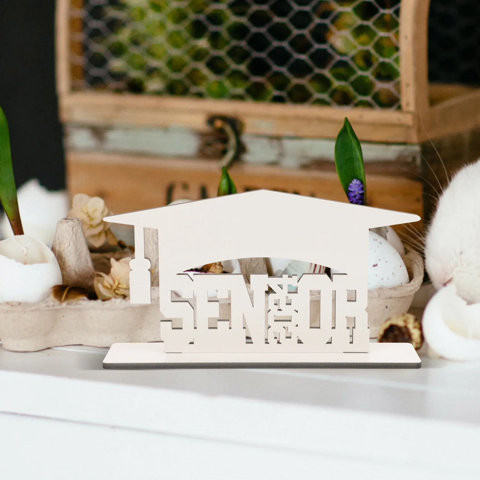 

Graduation Photo Frame 2024 Blank Diy Sublimation Frame For Party Home Decor Table Centerpiece Simulation Craft Ornament