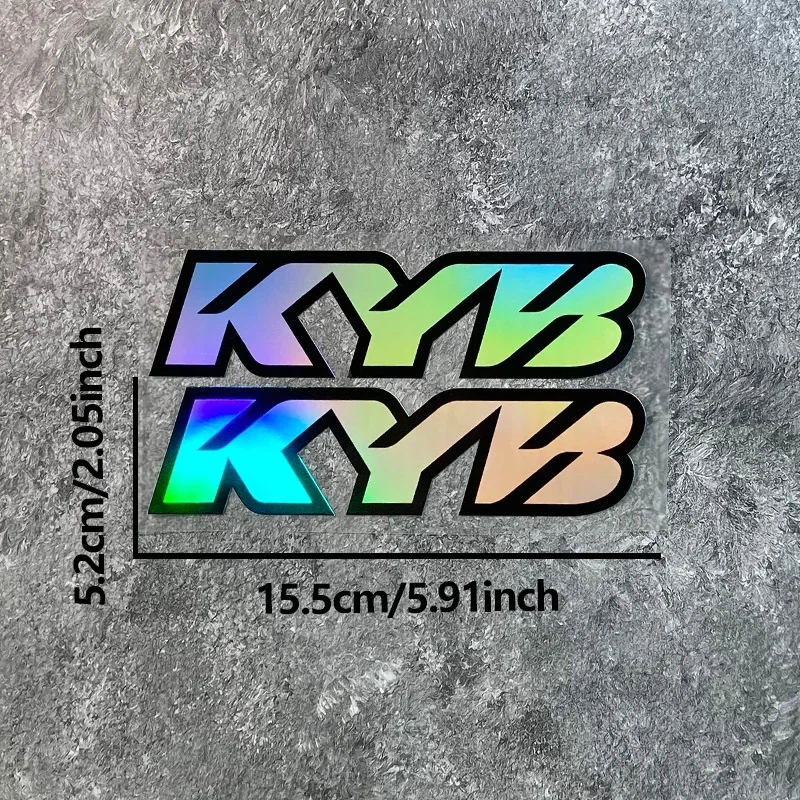2 Stück Grunge-Textur Reflektierende Vinyl-Aufkleber Wasserdichte Sticker für Motorrad- und Fahrrad-Dekoration – Detail 9