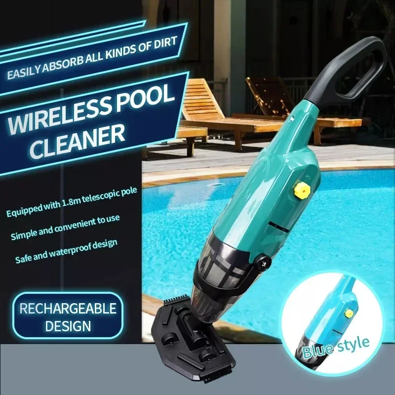 Cordless Vacuum Cleaner Handheld Rechargeable Spa Suction Swimming Pool Cleaner