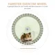 Wheel Hamster Silent Exercise Chinchilla Inch Quiet Running Rat Hedgehog Animal Wheels Saucer Toy Cage Exercising Gerbil Animals