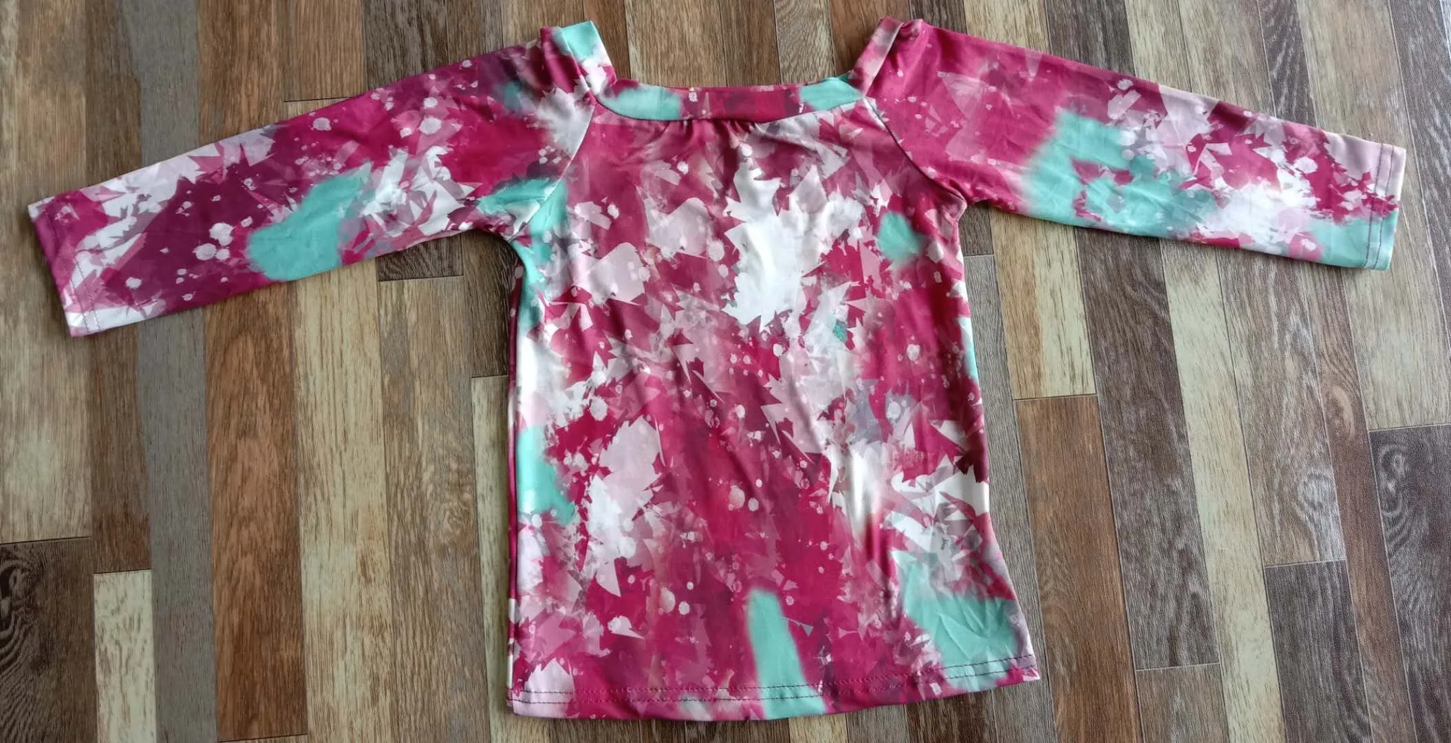 Autumn full girl  boys baby tops long sleeves Christmas children's clothing image 3