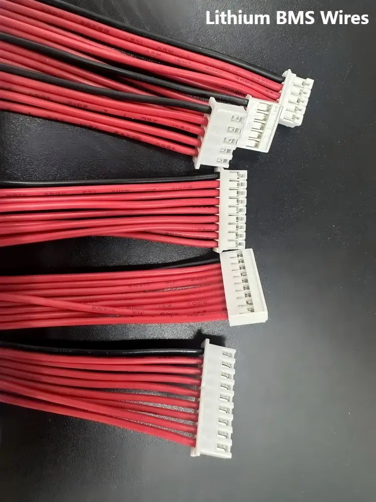 Connector PH2.0MM/XH2.54MM/HY2.0MM Plug 4Pin 5Pin 6Pin with 3S 4S 8S 16S Connecting Lines for Lithium Lifepo4 Battery Pack BMS