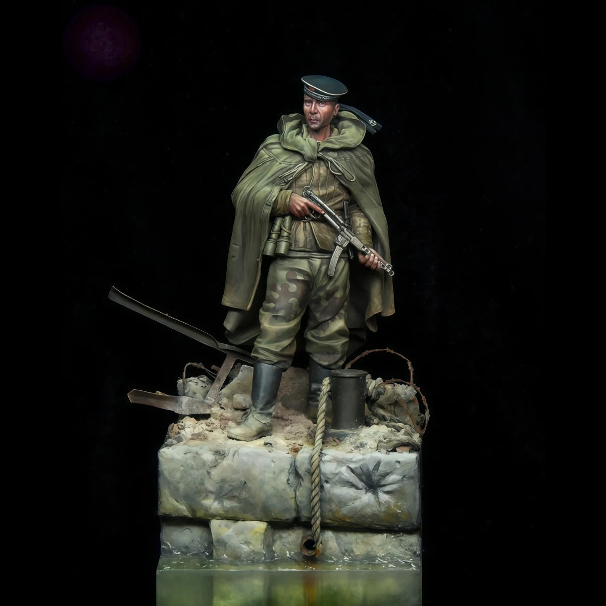 

75mm resin unpainted model kit, military theme, Soviet Marine Corps unassembled and unpainted GK, 1711R
