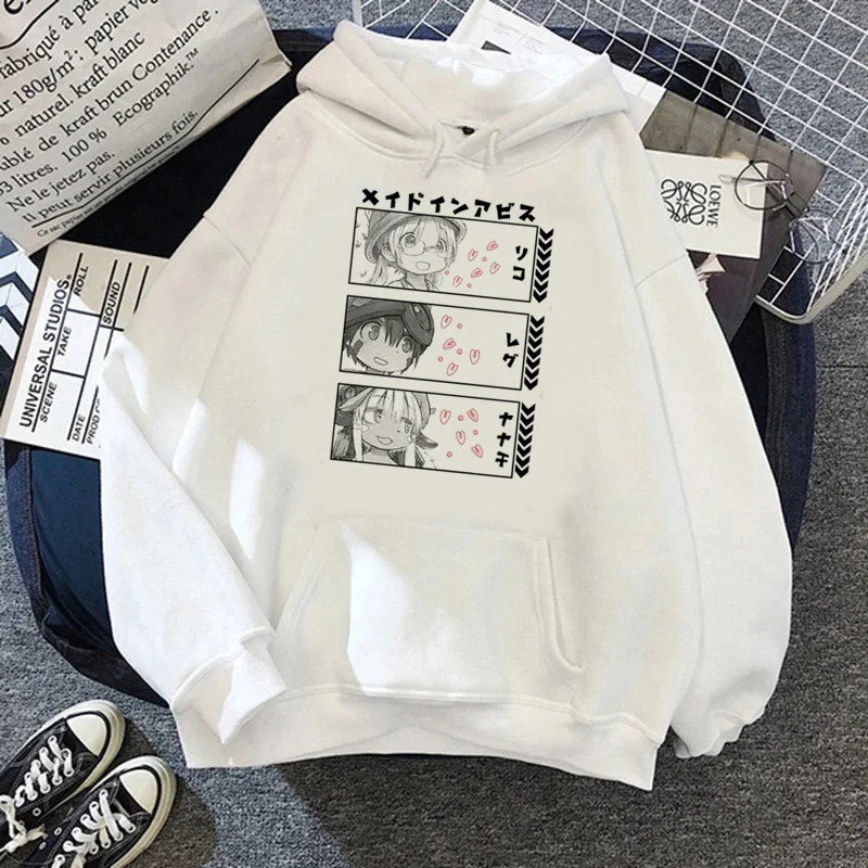 

made in abyss hoodies male graphic y2k aesthetic men pullover Ulzzang streetwear