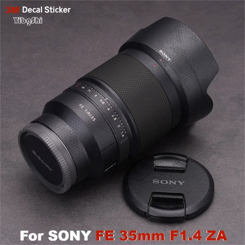 

For SONY FE 35mm F1.4 ZA Decal Skin Vinyl Wrap Film Camera Lens Body Protective Sticker Protector Coat FE1.4\35ZA