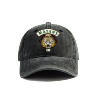 Mayans MC Baseball Cap Distressed Hats Cap Men Retro Outdoor Summer Adjustable Motorcycle Club Mayans Hat