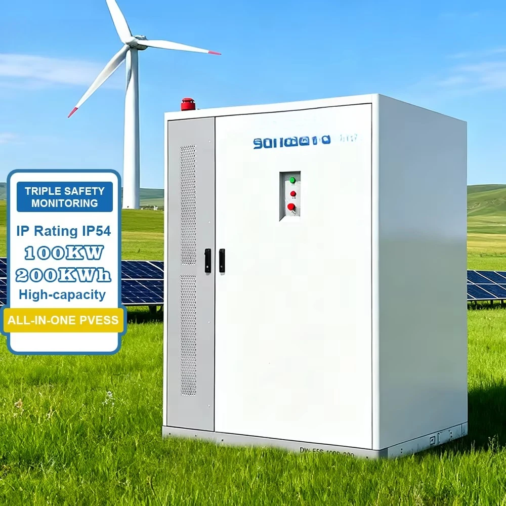100KW 200KWh High Voltage All-in-One ESS Container for Industrial  Commercial Solar Energy Storage