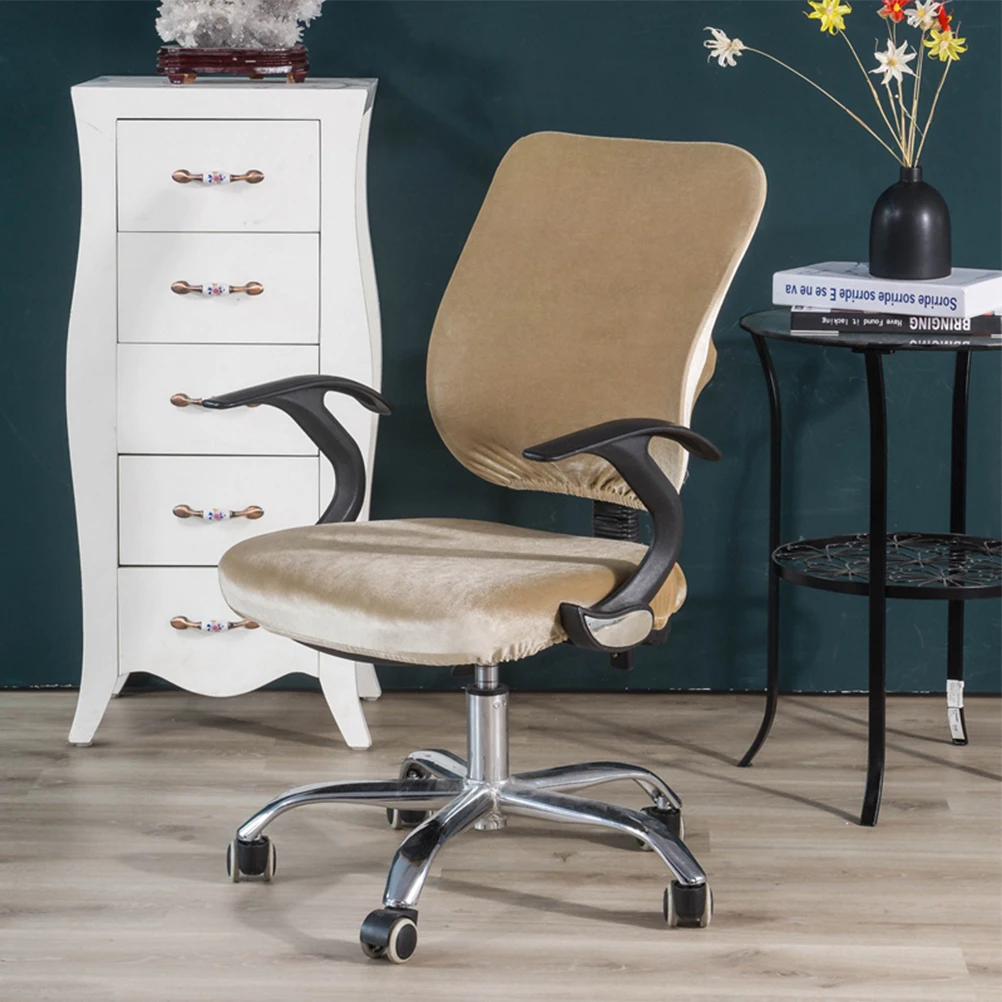 

Chair Covers Elastic Split Back Seat Case Universal Fit Dining Kitchen Chairs Home Office Hotel Event Decoration Waterproof