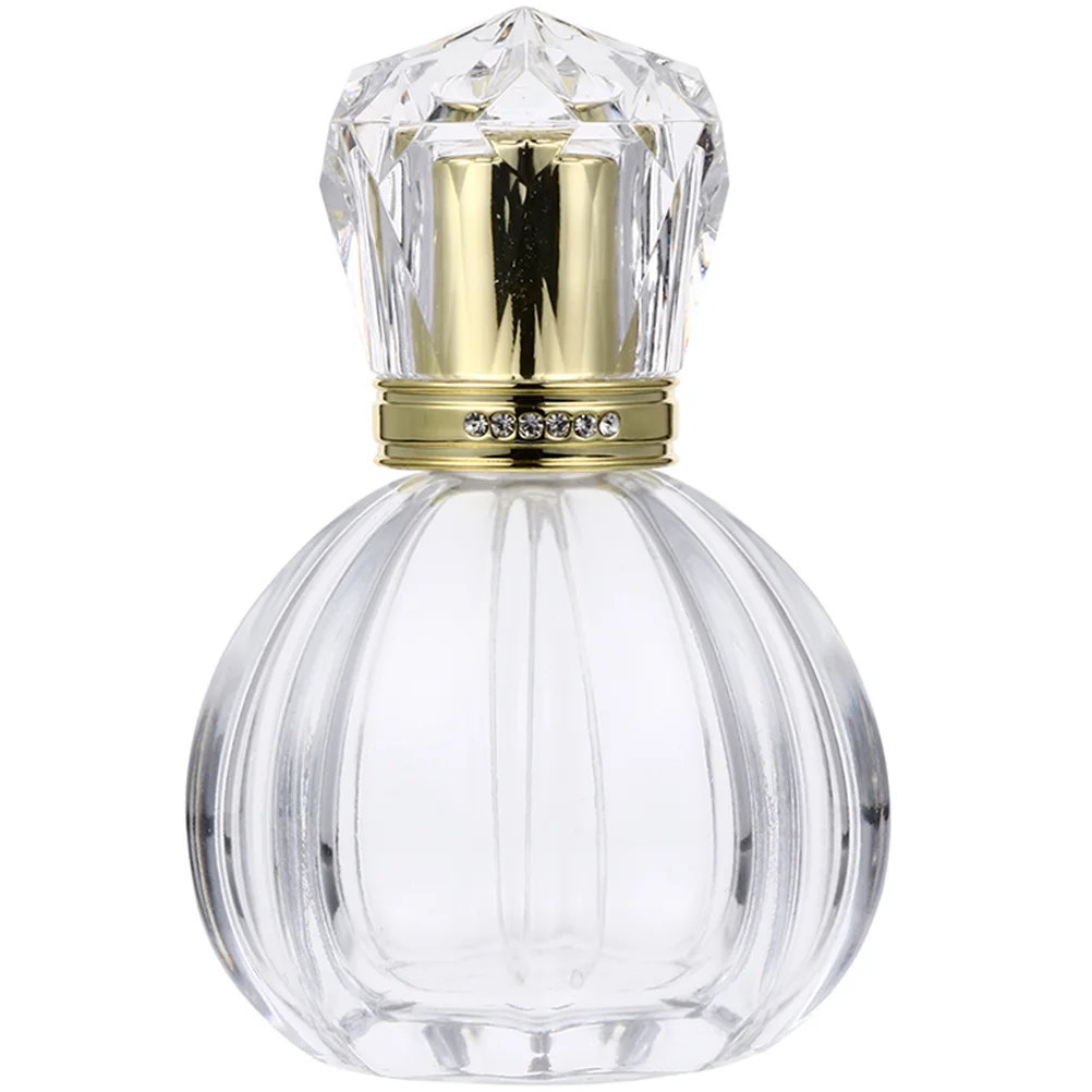 

Empty Glass Spray Bottle 50ml Tight Seal Travel Use Small Refillable Glass Bottle Leak Proof Atomizer Empty Spray