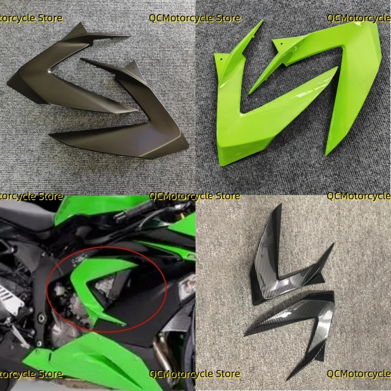 Motorcycle Side Mid Engine Cover Fairing Fit For KAWASAKI ZX-6R 636 ZX6R 2013 2014 2015 2016 2017-2018