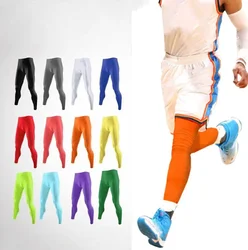 Winter Spring Autumn Men Running Tights GYM Pants For Male Basketball Football Soccer Fitness Exercise Sport Long Leggings J88