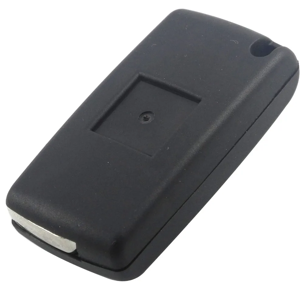 jingyuqin VA2/HCA Blade Fob Shell dla PEUGEOT 207 406 307 308 408 107 Partner 306 407 Flip Car Key Case 3 Button Ce0523 Ce0536