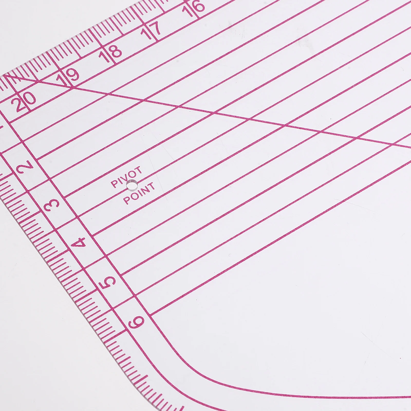 Curve Grading Liniaal Stof Naaien Kleermakers Krultang Ontwerpers Hot Zoom voor duidelijke haargids