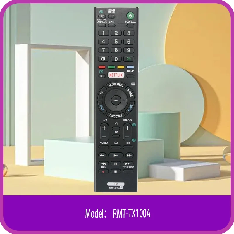 RMT-TX100A Remote Control For Sony TV KDL-43W800C KDL-43W800D KD-49X8500C KD-49X8300C KDL-50W800D KDL-55W800C KD75X8500C