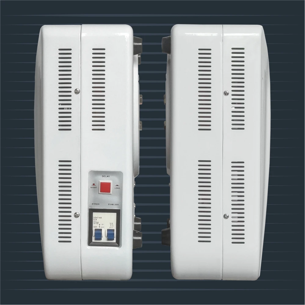 Imagem -04 - Estabilizador Automático de Tensão para Uso Doméstico Servo Motor de Parede 110 v 220v 10000w