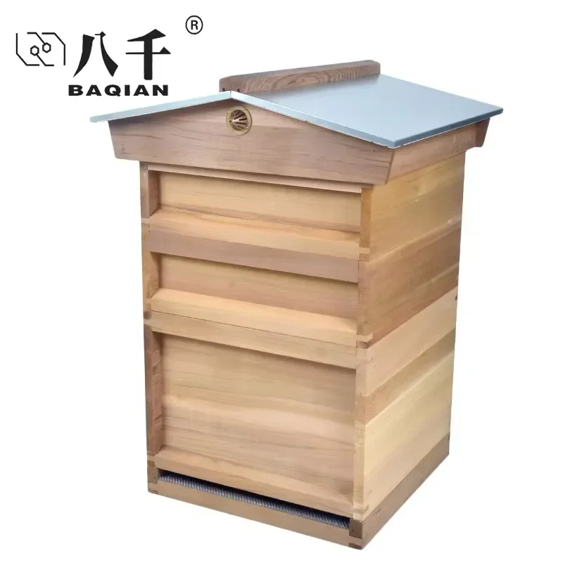 Beekeeping Equipment 11 Frames Wood Beehive Kit Red Cedar Bee Hive for Sale Beehives