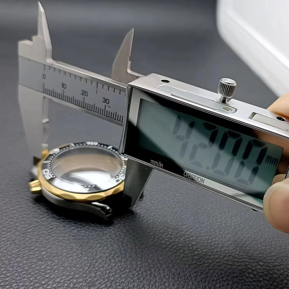 Caja de relojes de marca de lujo para hombre, 42mm, para movimiento NH34/NH35/NH36, correa de 20mm, accesorios para reloj, caja de reloj de pulsera de zafiro