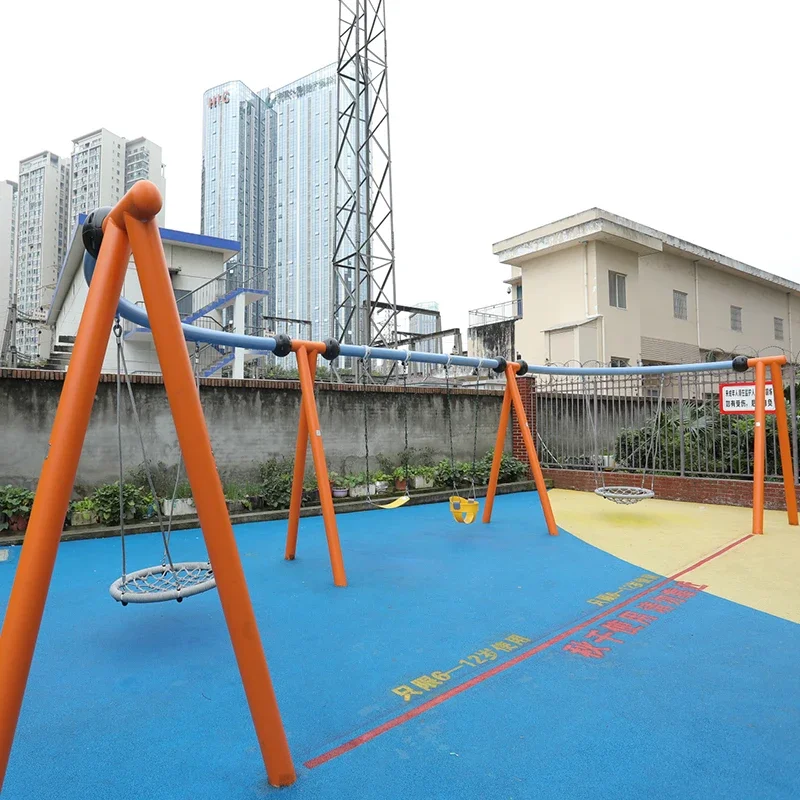 Outdoor Amusement Equipment Combination Playground Swing Patio Furniture Swing Chair
