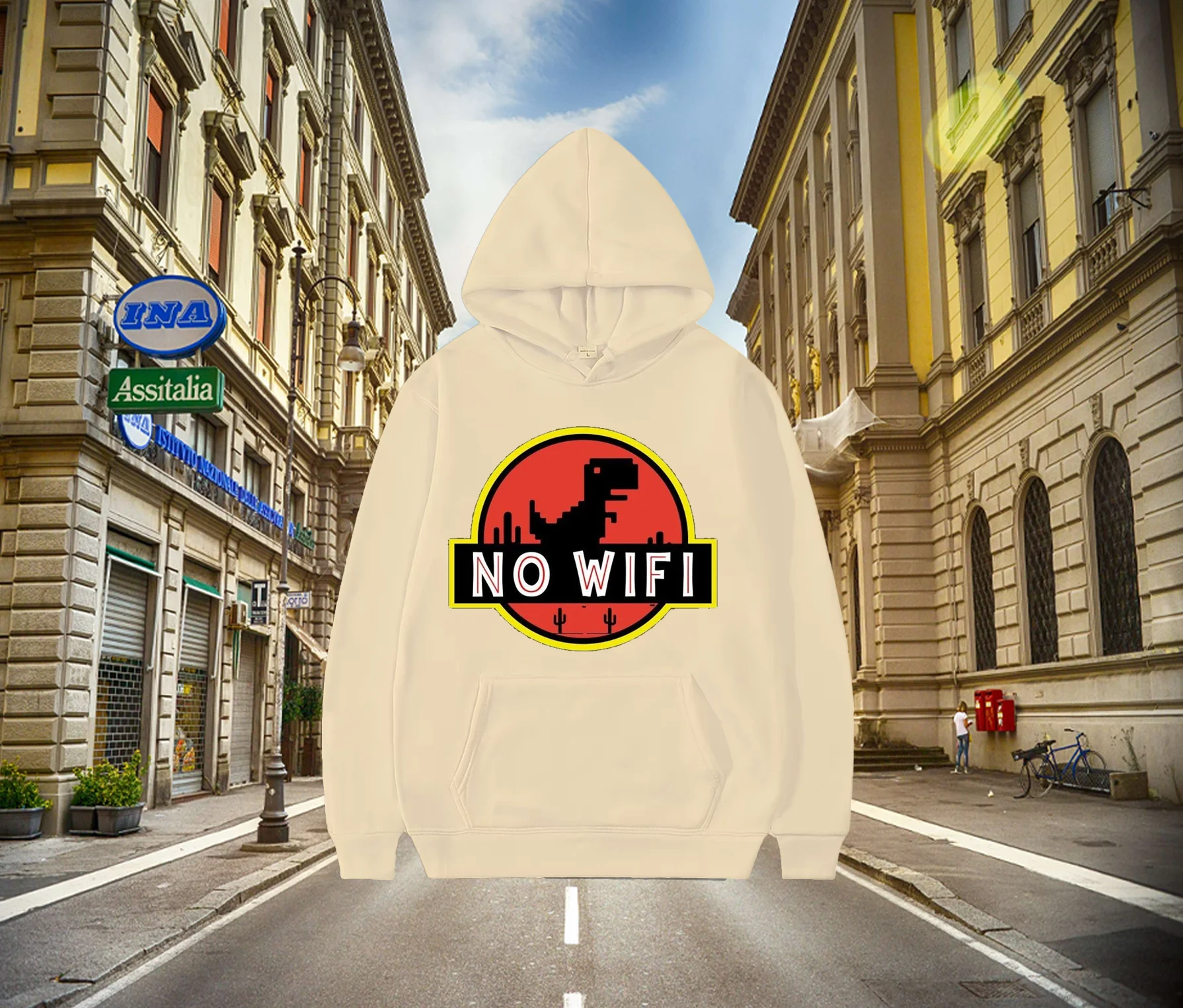 

Autumn winter Jurassic Period Men Cotton Hoody Sweatshirt Casual Sweatshirt Oversize Hoodie Women Men Clothing Hoodie Streetwear