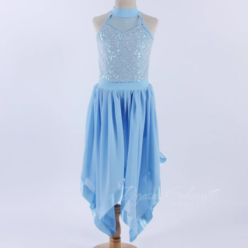 ชุดบอดี้สูทกระโปรงบัลเลต์สำหรับเด็กผู้หญิง ชุดเต้นบัลเลต์ ชุดยิมนาสติก ชุดกระโปรงบัลเลต์สำหรับการแสดง