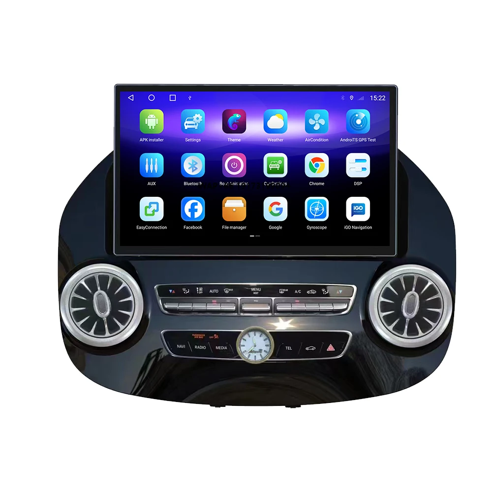 13.3'' Car Radio for Vito Car Android Navigation Touch Screen Wireless Carplay Car Multimedia Player Head Unit