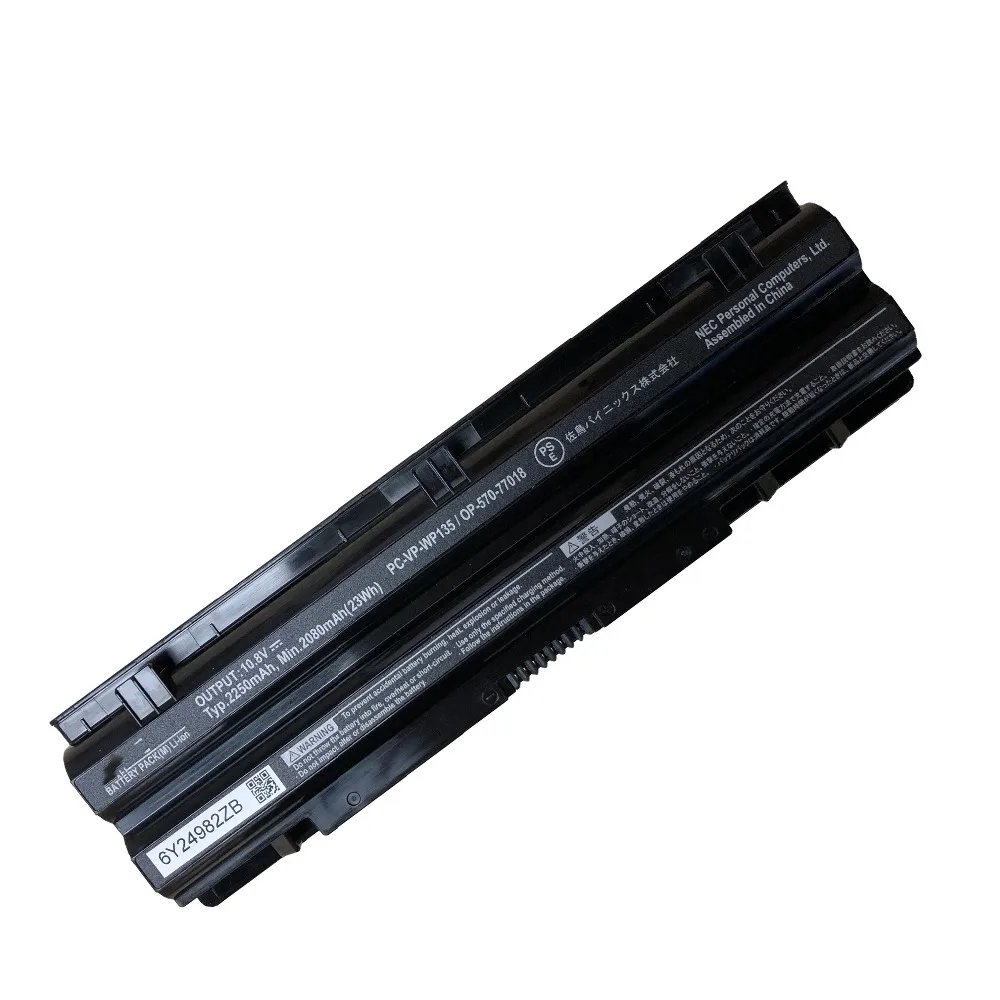 10.8V 23Wh PC-VP-WP135 10.8V 59WH PC-VP-WP134 new Original PC-VP-WP135 Laptop Battery For NEC OP-570-77018 2Z00119ZA