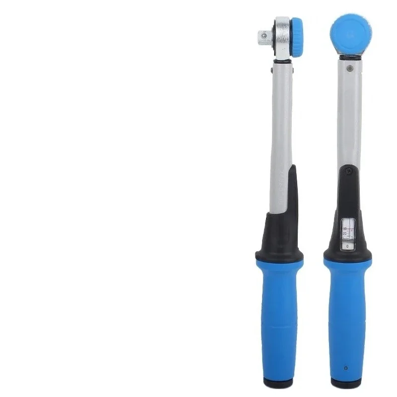Adjustable torque wrench, window graduated torque wrench