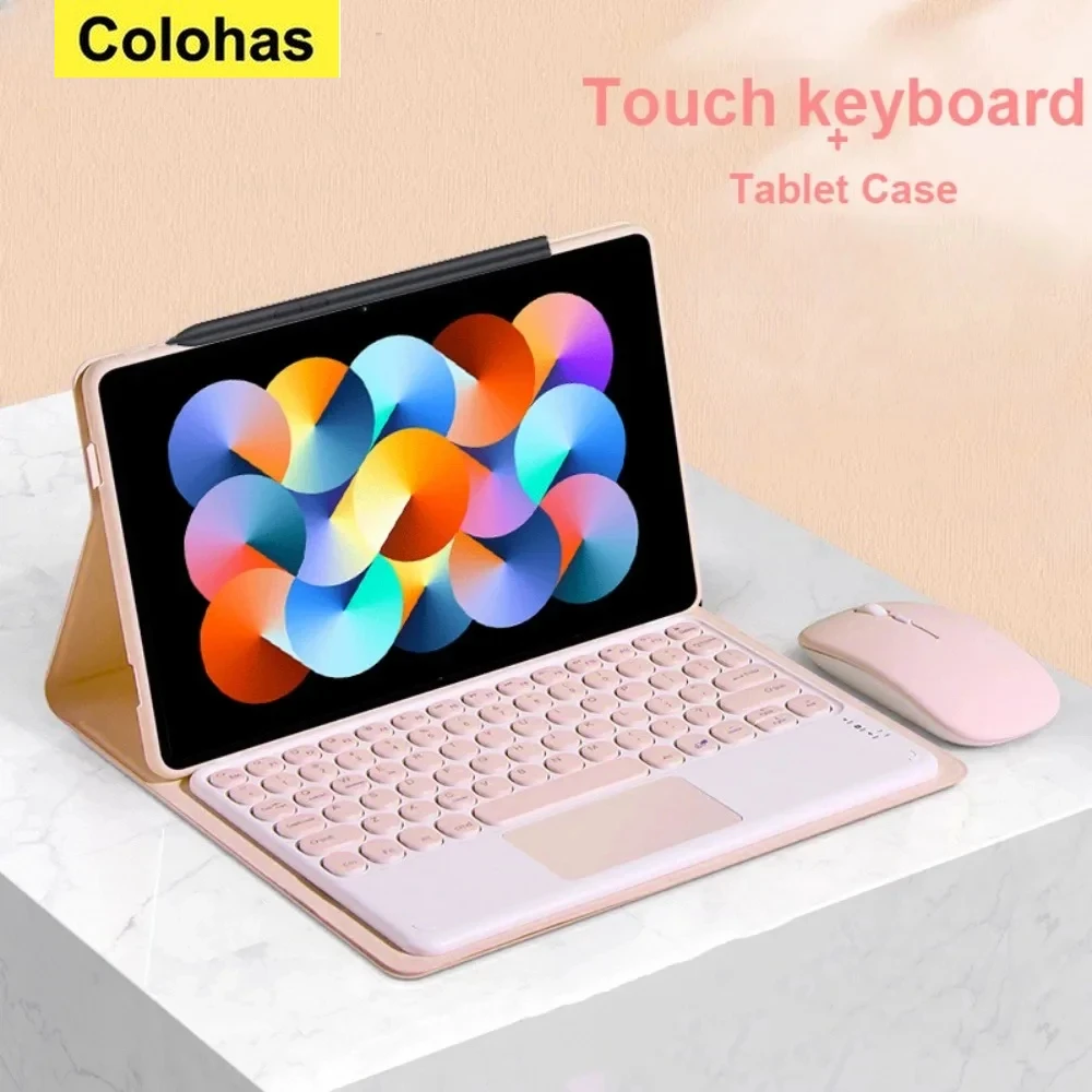 For Xiaomi Pad 5 Case for Mi Pad 5 5 Pro Case Mi Pad 4 Case Auto Wake Up and Sleep Silicone Cover Funda Support Charging