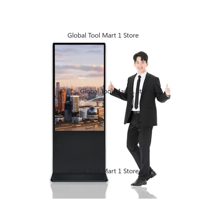 

55 Inch Touch Screen Vertical Lc-d Panel Stand Advertising Display Led Advertising Machine Full hd Big Advertising Screen