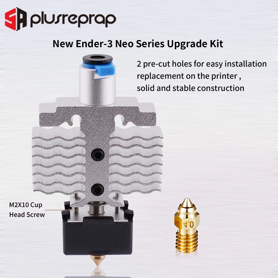 Ender-3 V2 Neo/Ender-3 Max Neo/Ender-3 Neo Hotend Kit Update 3D Printer Hot End Kit for  24V 40W Thermistor with CR6 SE Nozzle