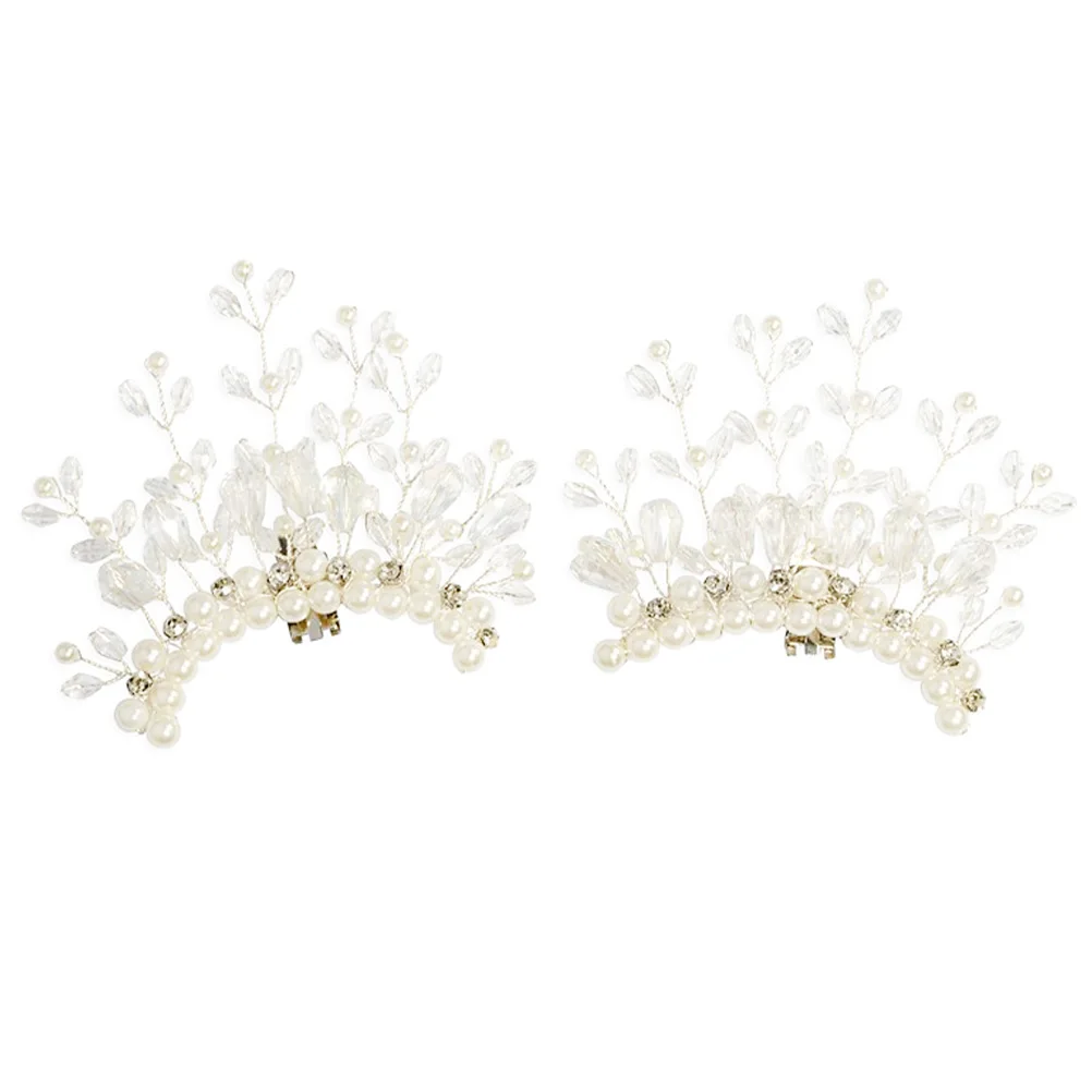 

Crystal Shoe Buckles Pearl Decorative Clips Accessories DIY Decor Flat Heels Boots S Shoes nament Shoe Rack Storage