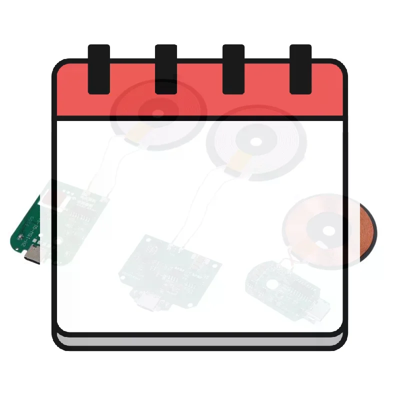 15W/10W/7.5W/5W Type-C USB For  Fast Charging Wireless Charger Module Transmitter Circuit Board Coil Receiver Charger Module