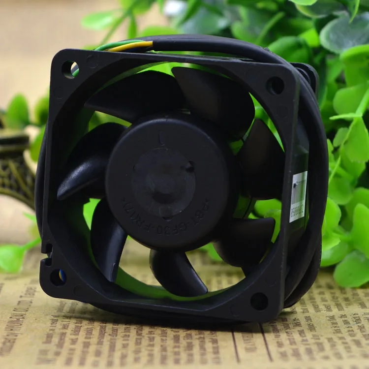 Fã QFR0612UH do PWM, 6025, 12V, 0.70A, 6 CMS