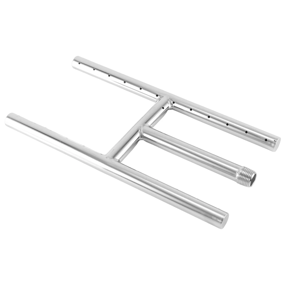 BISMZ 304 เตาผิงสแตนเลสและชิ้นส่วนอะไหล่ H-Burner หลุมไฟ 12 นิ้ว x 6 นิ้ว