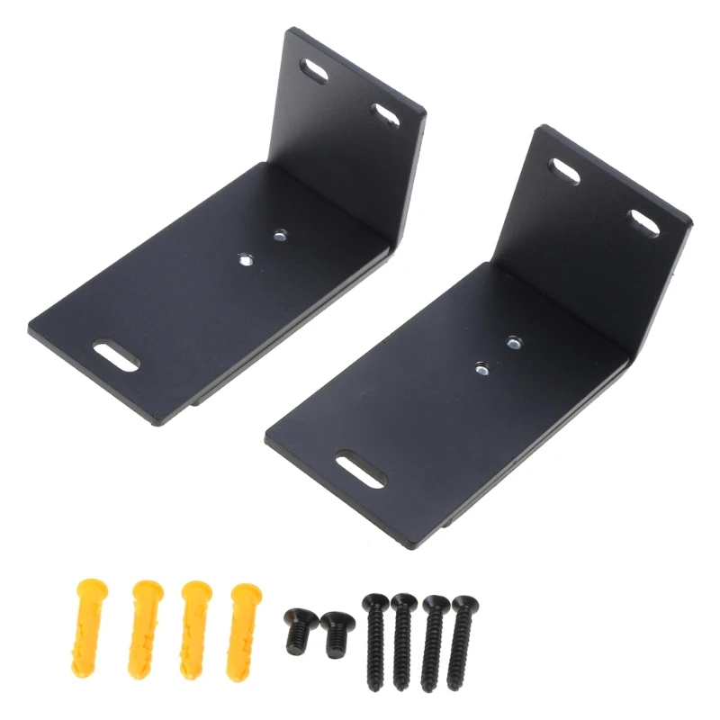 Adjustable Wall Mount Bracket set for Soundbar Space Saving L Shaped Sliding Soundbar Mount Maximize Your Room Potential 448F