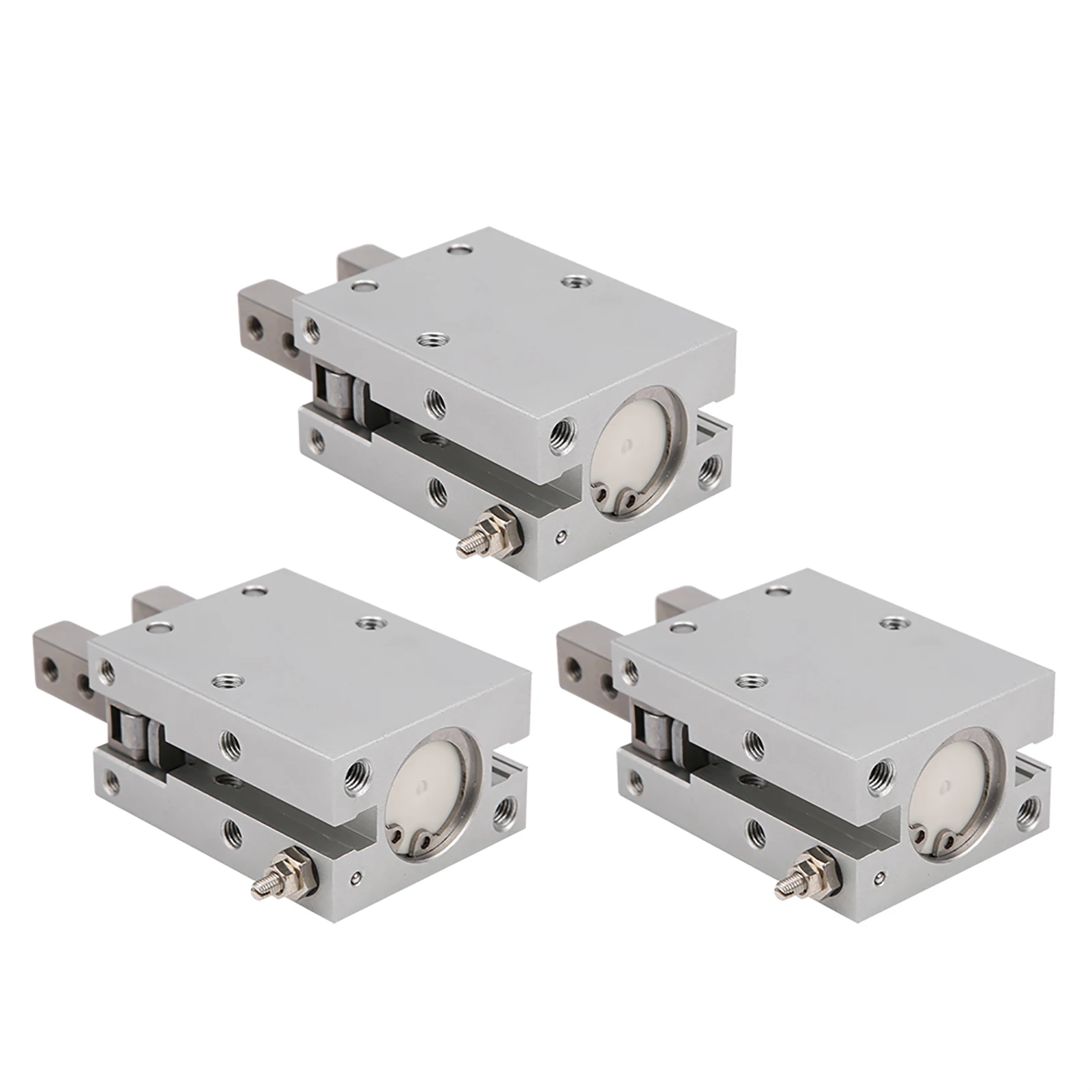 Silinder Pneumatik Udara MHZ2 Silinder MHC2 Silinder Jari Pneumatik Aksi Tunggal Ganda Udara Presisi Tinggi