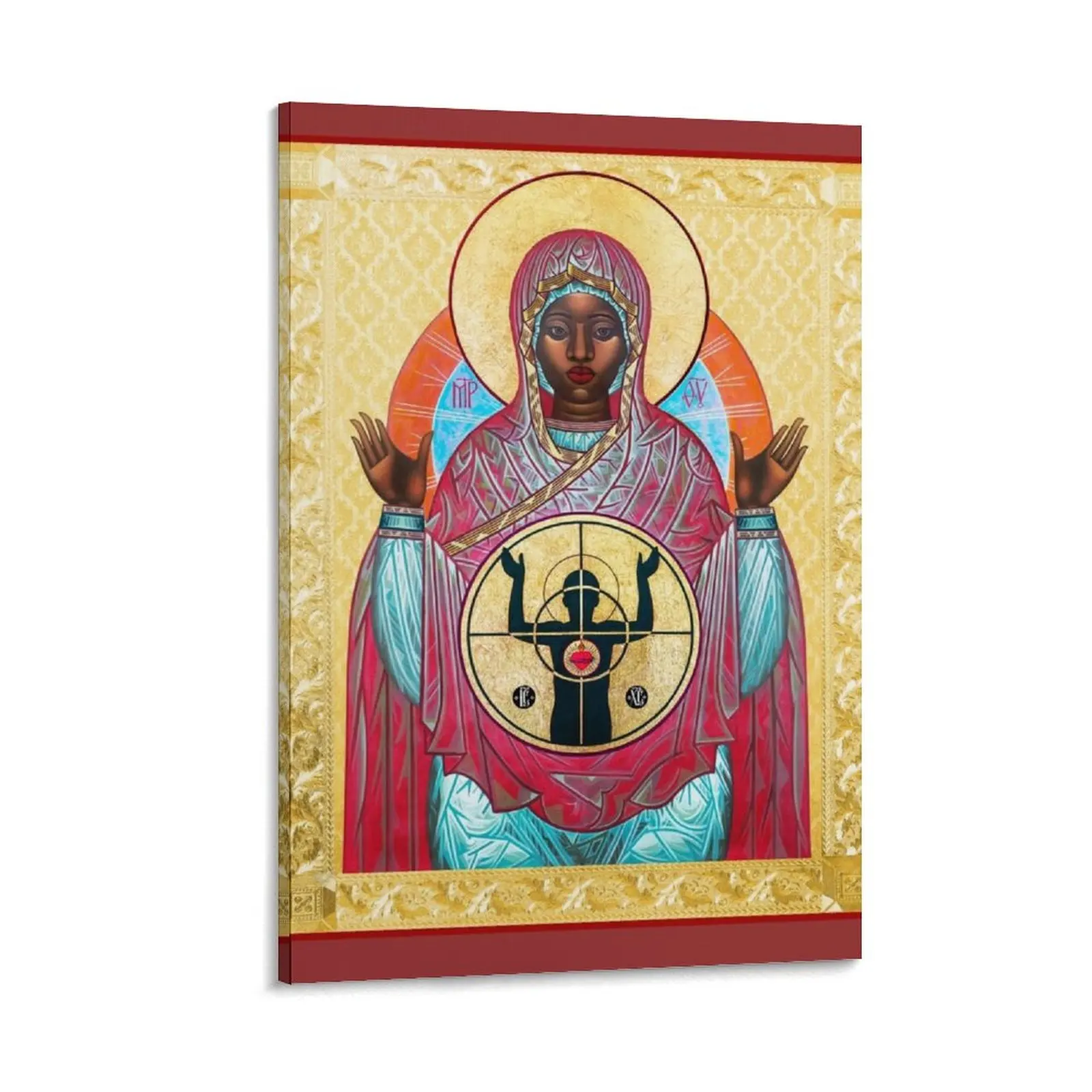 

OUR LADY OF FERGUSON Canvas Painting accessories for home decor decorative wall canvases wall frame for living room